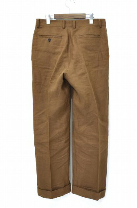 楽天市場】【中古】 AURALEE (オーラリー) LINEN GABARDINE SLACKS 