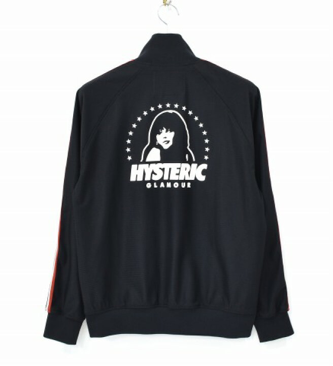 ヒステリックグラマー バックプリントトラックジャケット ヒスガール 