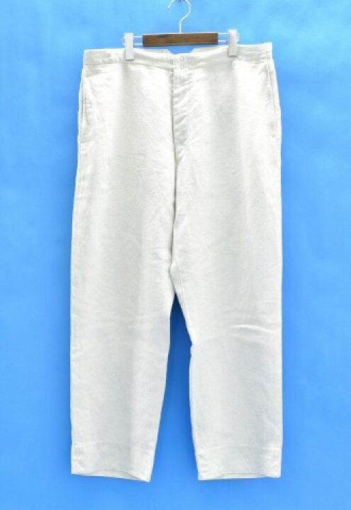 楽天市場】【中古】 COMOLI (コモリ) リネンバックストラップパンツ 3 