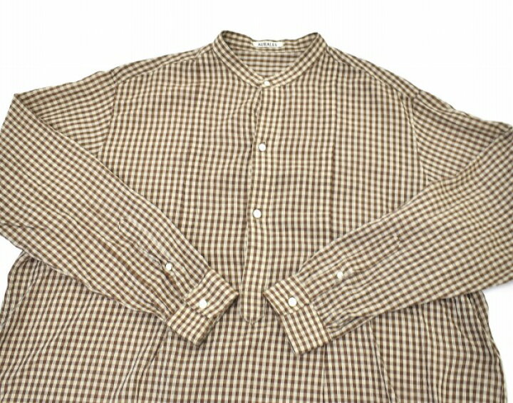 楽天市場】【中古】 AURALEE (オーラリー) SUPER LIGHT CHECK BIG  