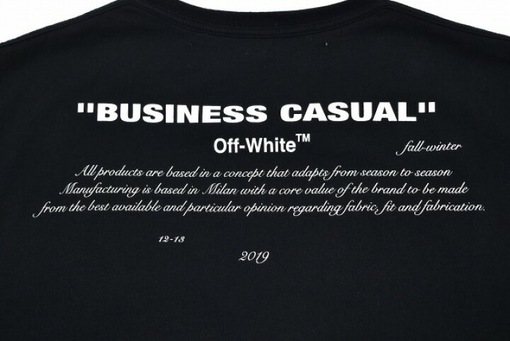 楽天市場】【中古】 OFF-WHITE (オフホワイト) BERNINI S/S OVER TEE 