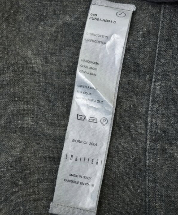 楽天市場】【中古】 LM ALTIERI （エルエムアルティエリ） シワ加工 