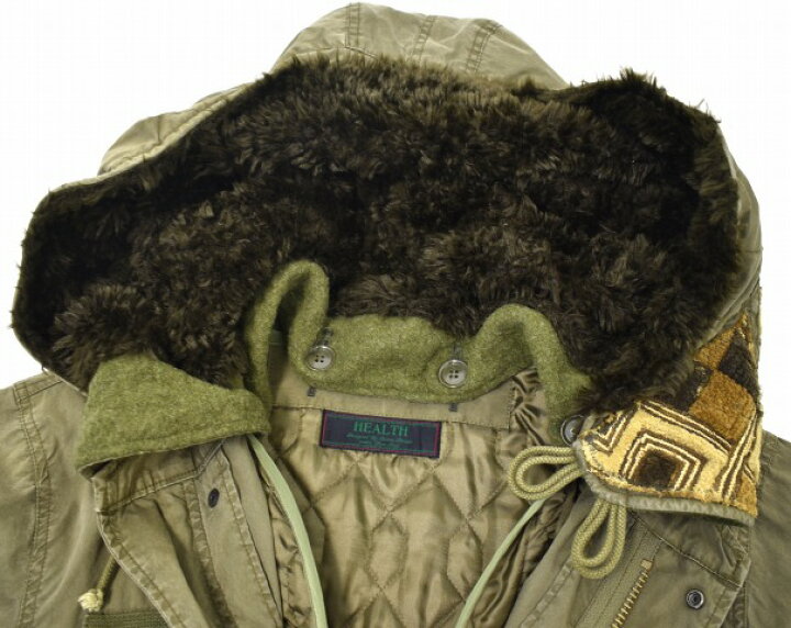 楽天市場】【中古】 HEALTH (ヘルス) Wrap Mods Coat モッズコート S 