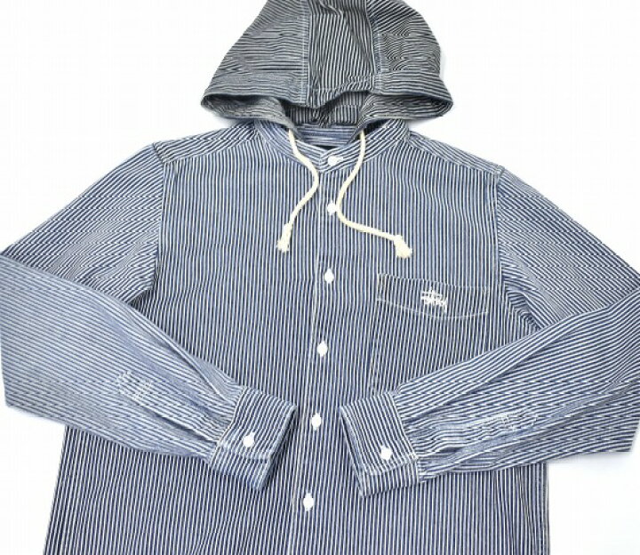 楽天市場】【中古】 STUSSY (ステューシー) ヒッコリーデニムシャツ 