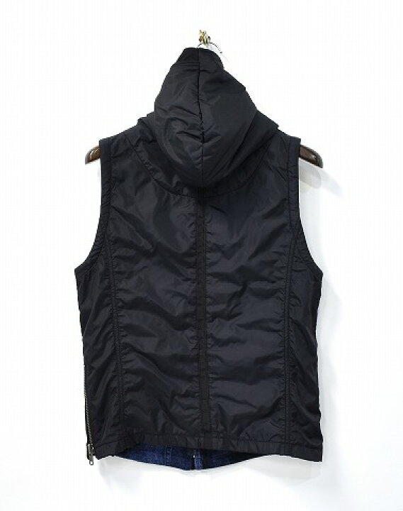 楽天市場】【中古】 bajra (バジュラ) NYLON HOOD VEST ナイロンフード 