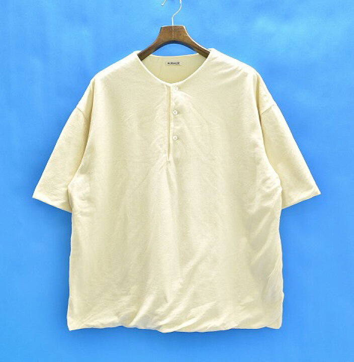 楽天市場】【中古】 AURALEE (オーラリー) HIGH GAUGE PIQUE DOUBLE 