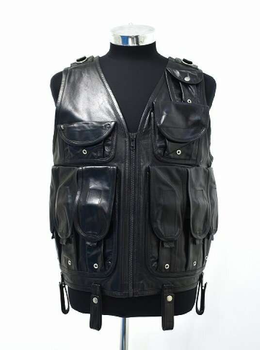 楽天市場】【中古】 PHENOMENON (フェノメノン) LEATHER TACTICAL VEST  