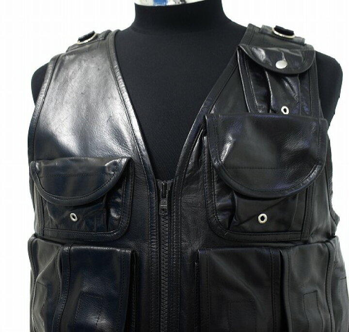 楽天市場】【中古】 PHENOMENON (フェノメノン) LEATHER TACTICAL VEST 