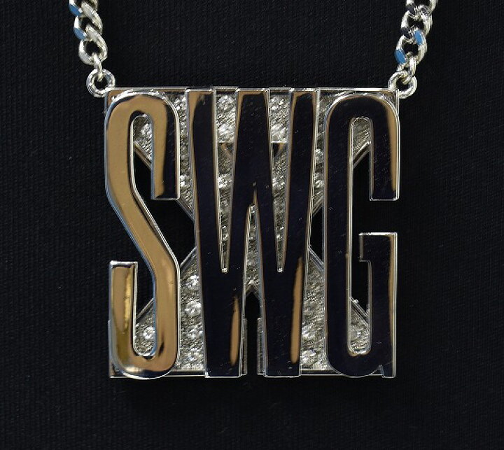 楽天市場】【中古】 SWAGGER (スワッガー) SWG X NECKLACE SWG X ロゴ 