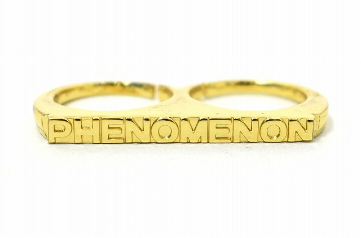 楽天市場】【中古】 PHENOMENON (フェノメノン) 2連ロゴリング FREE 