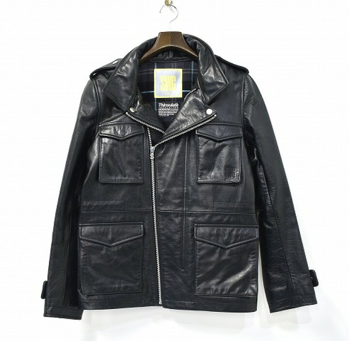 楽天市場】【中古】 SWAGGER (スワッガー) LEATHER M-65 RIDERSE 