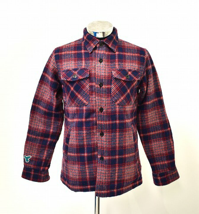 楽天市場】【新品】HABANOS (ハバノス) WOOL SHIRT JACKET ウール 
