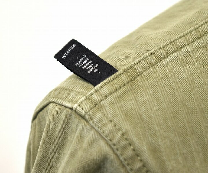 楽天市場】【中古】 WTAPS (ダブルタップス) HBT LS 01 / SHIRTS 