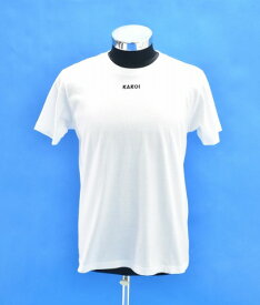 【中古】 KAKOI (カコイ) LOGO T-SHIRTS ロゴTシャツ M WHITE 半袖 刺繍 クルーネック