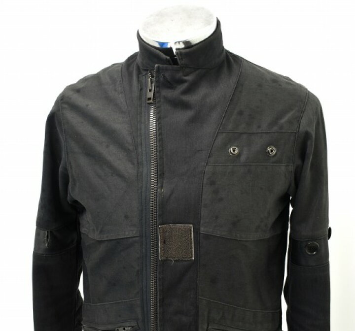 楽天市場】【中古】 ink (インク) France Military Riders Jacket 