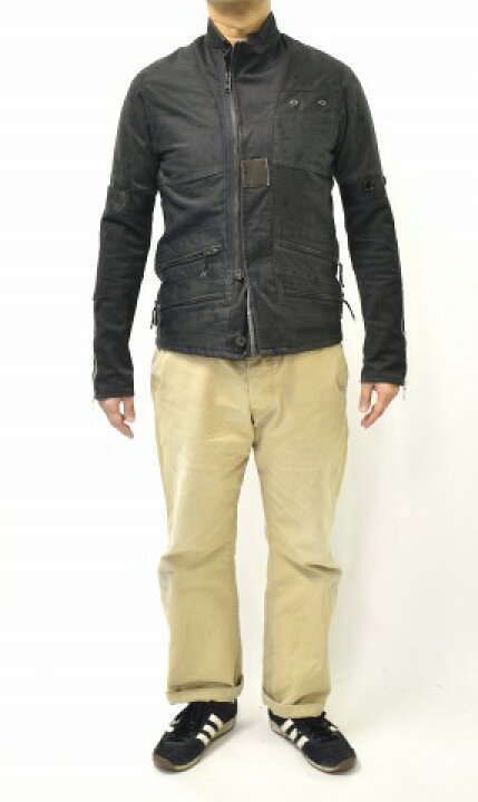 楽天市場】【中古】 ink (インク) France Military Riders Jacket 
