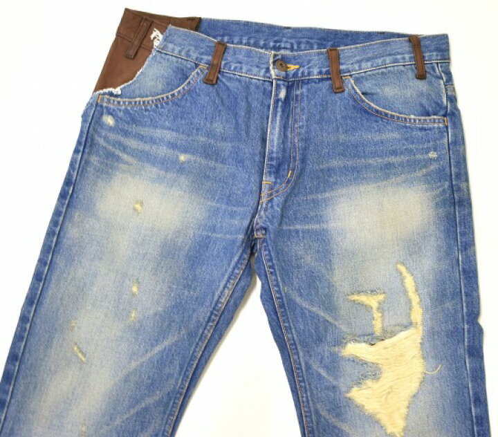楽天市場】【新品】 UTAKI (ウタキ) RE-MAKE FLARE DENIM PANTS INDIGO 