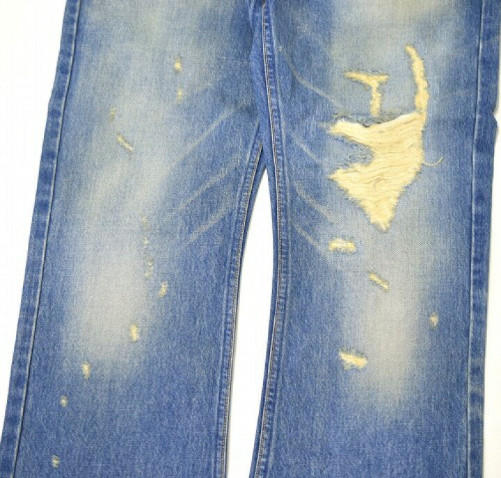 楽天市場】【新品】 UTAKI (ウタキ) RE-MAKE FLARE DENIM PANTS INDIGO 