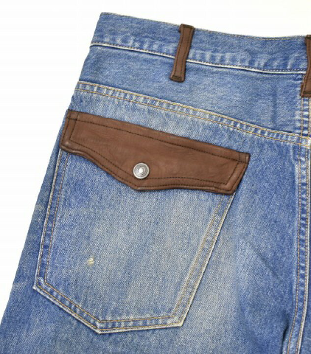 楽天市場】【新品】 UTAKI (ウタキ) RE-MAKE FLARE DENIM PANTS INDIGO 