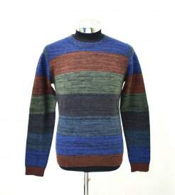 【新品】 KENZO (ケンゾー) MULTI BOADER KNIT マルチボーダーニット セーター S MULTI