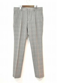 【新品】 MISTERGENTLEMAN (ミスタージェントルマン) DOUBLE SET UP PANT SLIM FIT スリムフィットダブルセットアップパンツ L GLENCHECK ESS-TR21 SLACKS PANTS スラックス ESSENTIAL エッセンシャルライン Mr.GENTLEMAN