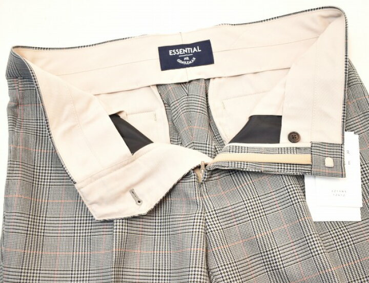楽天市場 新品 Mistergentleman ミスタージェントルマン Double Set Up Pant Slim Fit スリムフィットダブルセットアップパンツ L Glencheck Ess Tr21 Slacks Pants スラックス Essential エッセンシャルライン Mr Gentleman Used Select Shop Greed