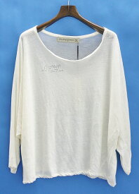 【新品】 【レディース】 Olta design garments (オルタデザインガーメンツ) ドルマンスリーブカットソー FREE OFF WHITE Tシャツ ロンTee Tops トップス フリー