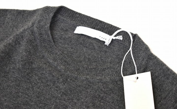 楽天市場】【新品】 THEE (シー) Ex Super Fine Wool crew neck knit 