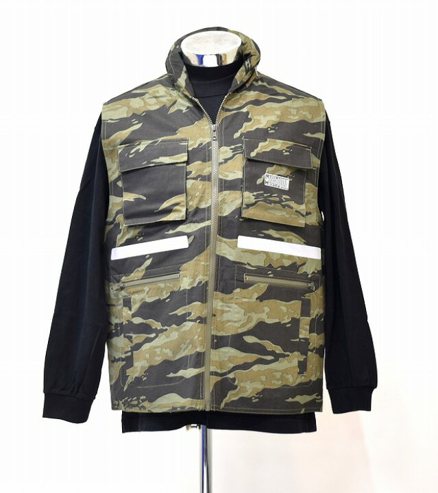楽天市場】【新品】 HUF (ハフ) ABBOTT VEST アボット ベスト CAMO 