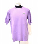 【新品】 The Endless Summer (ジエンドレスサマー) TES OVER DYED THERMAL BIG-T-SHIRT テス オーバーダイ サーマル ビッグ Tシャツ TEE 半袖 S/S G-23574344 PURPLE MEDIUM M COTTON EMB 刺繍 ブヒ BUHI フレンチブルドッグ おしゃれ スケート サーフ 犬 SURF カットソー