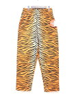 【新品】 COOKMAN （クックマン） Chef Pants Tiger Orange L 231-21883 シェフパンツ タイガー イージーパンツ オレンジ 虎 総柄 タイガース おしゃれ ストリート カジュアル 65/35