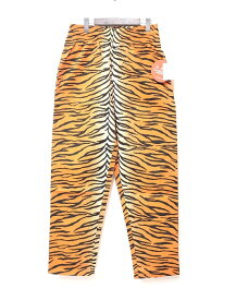 【新品】 COOKMAN （クックマン） Chef Pants Tiger Orange L 231-21883 シェフパンツ タイガー イージーパンツ オレンジ 虎 総柄 タイガース おしゃれ ストリート カジュアル 65/35