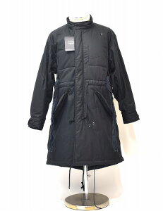 �y�V�i�z SEVESKIG (�Z���V�O) Mods Coat Ver The Man from Orion M-51 ���b�Y���ȓ��� �R�[�g �I���I�� �~���^���[ �A�[�~�[ ���C���[�h BLACK MEDIUM M JK-SV-NSA-1010 MADE IN JAPAN COTTON ������� �X�g���[�g �A���J