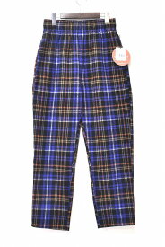 【新品】 COOKMAN （クックマン）Chef Pants Woolmix Tartan Scottish Navy シェフパンツ ウールミックス タータン スコティッシュ 231-33823 NAVY イージーパンツ スラックス トラウザー ボトム ワーク サーフ アウトドア キャンプ おしゃれ Check チェック Outdoor SURF