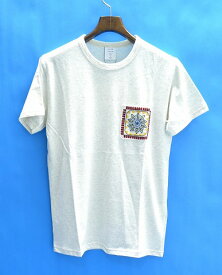 【新品】 Mr.GENTLEMAN (ミスタージェントルマン) EMBROIDERED POCKET TEE エンブロイド ポケットTシャツ S/S T-SHIRT 刺繍 クルーネックT-SHIRT　WHITE S 　MADE IN JAPAN　MISTERGENTLEMAN おしゃれ