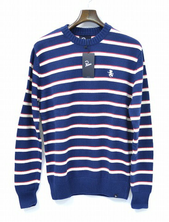 楽天市場】【新品】by Parra （バイパラ） KNITTED PULLOVER STRIPES 