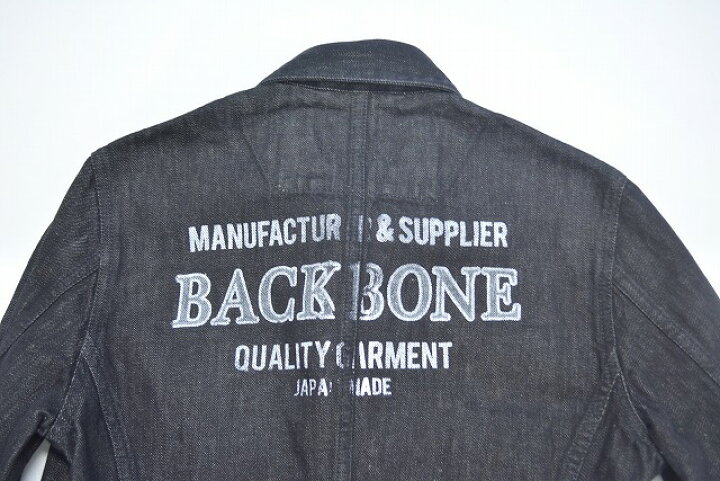 楽天市場】【新品】 BACKBONE （バックボーン）BLACK DENIM COVERALL 