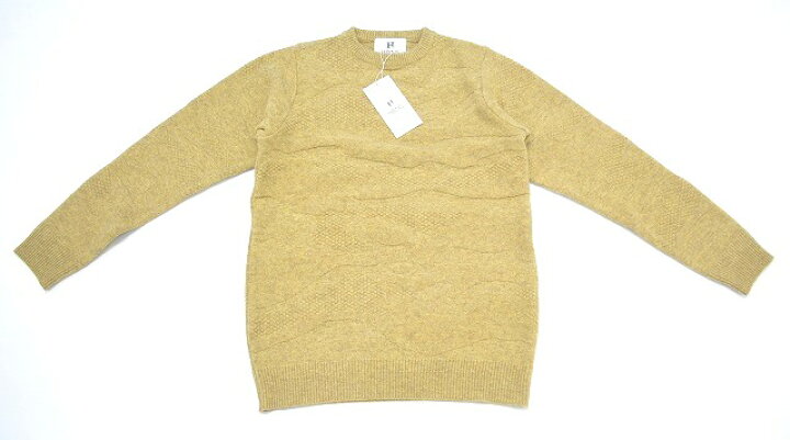 楽天市場】【新品】HABANOS （ハバノス） HBNS 7G WOOL CAMO CREW KNIT 