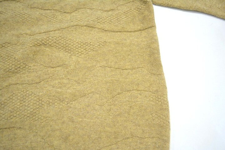 楽天市場】【新品】HABANOS （ハバノス） HBNS 7G WOOL CAMO CREW KNIT 