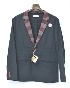 �y�V�i�z O.C CREW �i�I�[�V�[�N���[)�@OC WRAY TAILORED JACKET 2�{�^���e�[���[�h�W���P�b�g BLACK S�@OC CREW �u���]�� �J�o�[�I�[��