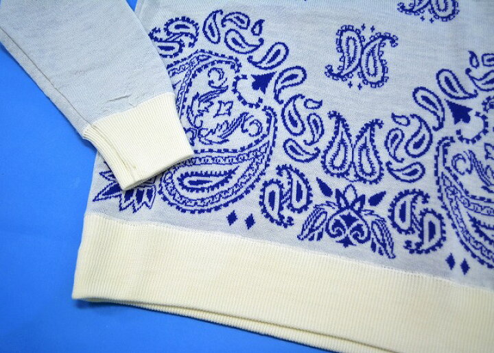 楽天市場】【新品】 PHENOMENON (フェノメノン) PAISLEY JACQUARD KNIT 