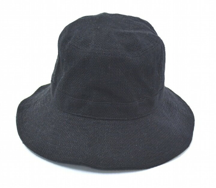 楽天市場】【新品】 bukht (ブフト)LONG BRIM BUCKET HAT LINEN ロングブリム バケットハット 帽子 リネン BLACK 1(M) : used select shop Greed