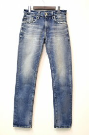【中古】 RED CARD (レッドカード) × BEAMS (ビームス) 別注 Rhythm-Z (Stretch) B71878Z リズム ストレッチデニムパンツ 29 Denim Pants Jeansジーンズ コラボMADE IN JAPAN INDIGO BLUE ボトム トラウザー used加工 Vintage ヴィンテージ ダメージ カジュアル ストリート