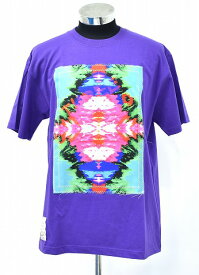 【新品】 SEVESKIG (セヴシグ) 3D TEE スリーディーTシャツ クルーネックT-SHIRT 立体 S/S PURPLE L クルーネック