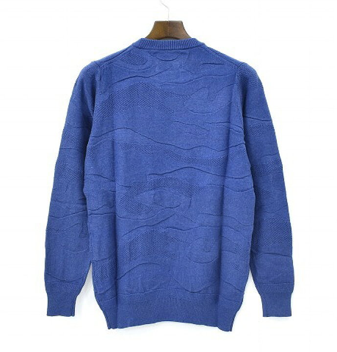楽天市場】【新品】 HABANOS (ハバノス) CAMO CREW KNIT カモクルー 