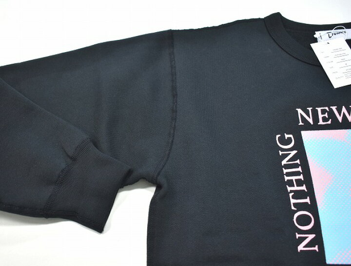 楽天市場】【新品】 Dunno (ダノウ）NOTHING CREW SWEAT ナッシング 