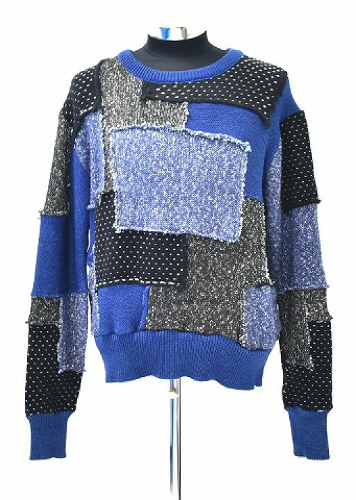 楽天市場】【新品】 SEVESKIG (セヴシグ) HANDMADE PATCHWORK SWEATHER 