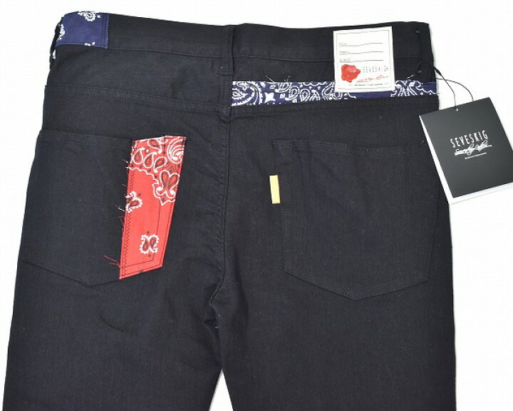 楽天市場】【新品】SEVESKIG (セヴシグ) EXTRA STRETCH SKINNY BLACK 