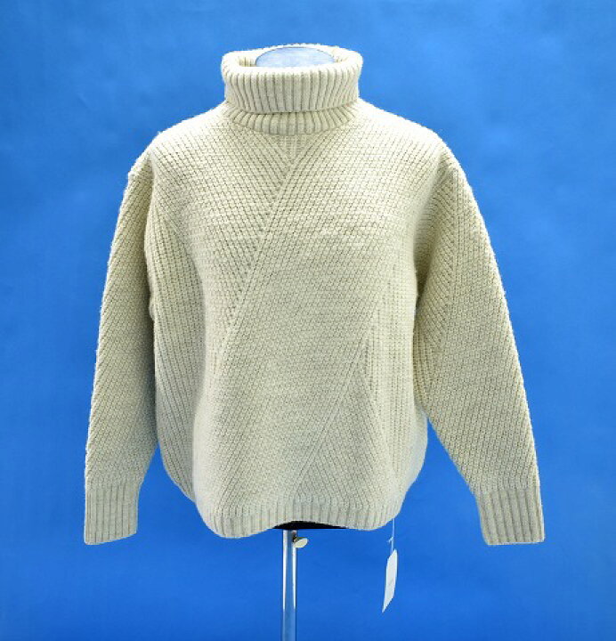 楽天市場】【新品】 bukht (ブフト) RIB TTN KNIT リブ タートルネック 