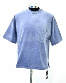 【新品】 bukht (ブフト) CREW NECK POCKET TEE Pigment dyed クルーネックポケットTシャツ 半袖T-SHIRT S/S 1（S）ピグメントダイ BV-52102